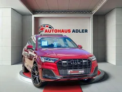 Rot Gebraucht 2021 Audi Q7 S-Line SUV | 59.990 € (Teuer)