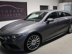 Mountaingrau Gebraucht 2020 Mercedes CLA200 AMG line Kombi | 21.499 € (Fairer Preis)