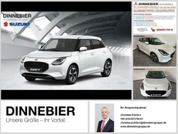 Weiß (metallic) Neu 2025 Suzuki Swift Comfort+ Kleinwagen | 20.190 €