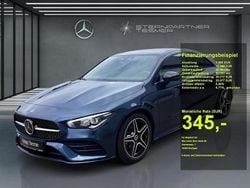 Denimblau metallic Gebraucht 2022 Mercedes CLA200 AMG Coupé | 30.850 € (Guter Preis)