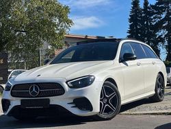 Diamantweiss metalliclack Gebraucht 2021 Mercedes E200 AMG line Kombi | 31.990 € (Superpreis)