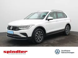 Pure white Gebraucht 2022 VW Tiguan Life SUV | 26.980 € (Fairer Preis)