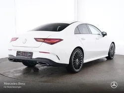 Weiß Gebraucht 2024 Mercedes CLA200 AMG Coupé | 38.990 € (Fairer Preis)