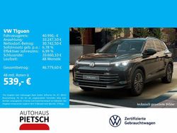 Deep black perleffekt Gebraucht 2024 VW Tiguan Elegance SUV | 40.990 € (Teuer)