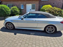 Silber Gebraucht 2021 Mercedes C300 AMG line Cabrio | 41.900 € (Fairer Preis)