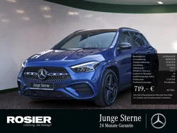 Blau / spektralblau Gebraucht 2024 Mercedes GLA250 Advanced Plus SUV | 47.890 € (Etwas zu teuer)