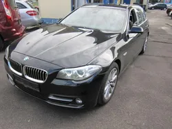 Saphirschwarz (metallic) Gebraucht 2015 BMW 520 Kombi | 10.900 € (Superpreis)