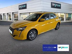 Gelb Gebraucht 2021 Peugeot 208 Active Kleinwagen | 9.990 € (Guter Preis)