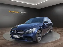 Blau Gebraucht 2020 Mercedes C220 AMG line Limousine | 26.490 € (Guter Preis)