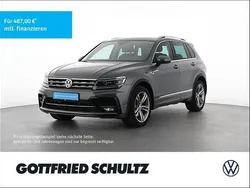 Indiumgrau metallic Gebraucht 2020 VW Tiguan R-line SUV | 31.960 € (Guter Preis)