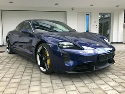 Blau Gebraucht 2023 Porsche Taycan Turbo Sport Limousine | 98.900 € (Superpreis)