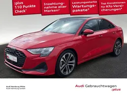 Progressivrot metallic Gebraucht 2025 Audi A3 Advanced Limousine | 37.370 € (Teuer)