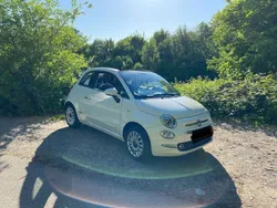 Weiß Gebraucht 2018 Fiat 500C Lounge Cabrio | 8.600 € (Fairer Preis)