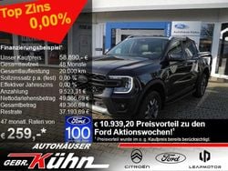 Schwarz Neu 2025 Ford Ranger Wildtrack Abholung | 58.890 € (Guter Preis)