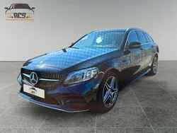 Schwarz Gebraucht 2020 Mercedes C220 AMG line Limousine | 22.780 € (Superpreis)