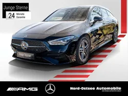 Metalliclack kosmosschwarz Gebraucht 2023 Mercedes CLA200 Shooting Brake AMG Kombi | 31.990 € (Fairer Preis)