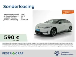 Gletscherweiß metallic schwarz Gebraucht 2025 VW ID.7 GTX Limousine | 57.405 €