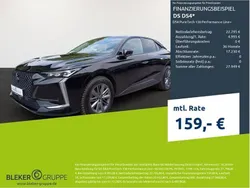Schwarz (metallic) Gebraucht 2023 DS Automobiles DS4 Performance Line Plus Limousine | 27.790 € (Fairer Preis)