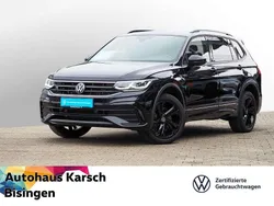 Deep black perleffekt (metallic) Gebraucht 2022 VW Tiguan Allspace R-line SUV | 37.890 € (Fairer Preis)