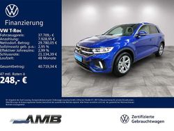Lapiz blue metallic Gebraucht 2025 VW T-Roc R-line SUV | 36.970 € (Fairer Preis)