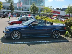 Blau Gebraucht 2004 BMW 320 Cabriolet Performance Cabrio | 11.700 € (Etwas zu teuer)