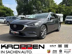 Grau Gebraucht 2018 Mazda 6 Sports-Line Kombi | 20.450 € (Etwas zu teuer)