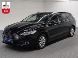 Schwarz (iridiumschwarzmet.) Gebraucht 2018 Ford Mondeo Titanium Kombi | 16.480 € (Fairer Preis)