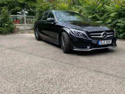 Schwarz Gebraucht 2016 Mercedes C250 AMG line Kombi | 17.500 € (Fairer Preis)
