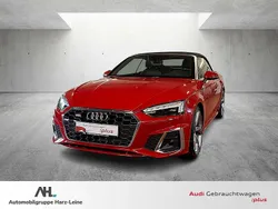 Rot Gebraucht 2024 Audi A5 Cabriolet S-Line Cabrio | 52.424 € (Superpreis)