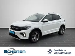 Pure white Gebraucht 2024 VW T-Cross R-line SUV | 24.800 € (Fairer Preis)