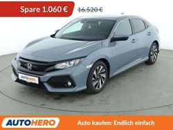 Sonic grey Gebraucht 2018 Honda Civic Elegance Limousine | 15.460 € (Fairer Preis)
