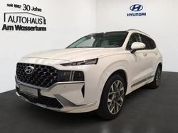 White cream / mic Gebraucht 2021 Hyundai Santa Fe Signature SUV | 30.999 € (Teuer)