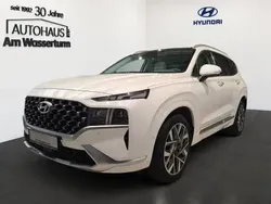 White cream / mic Gebraucht 2021 Hyundai Santa Fe Signature SUV | 29.699 € (Fairer Preis)