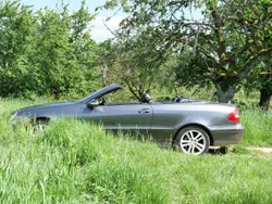 Grau Gebraucht 2006 Mercedes CLK350 Avantgarde Cabrio | 12.450 € (Teuer)