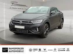 Deep black matt/schwarz Gebraucht 2024 VW T-Roc Cabriolet R-line Cabrio | 41.990 € (Teuer)