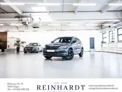 Quarzgrau metallic Gebraucht 2020 Skoda Karoq SportLine SUV | 24.815 € (Fairer Preis)