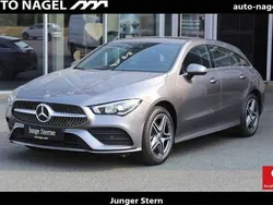 Grau Gebraucht 2022 Mercedes CLA250e Shooting Brake AMG Kombi | 38.852 € (Teuer)