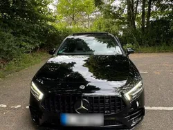 Schwarz Gebraucht 2018 Mercedes A250 AMG line Kleinwagen | 29.000 € (Teuer)