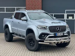 Diamantsilber metallic Gebraucht 2018 Mercedes X350 Edition Abholung | 51.899 €