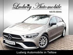Silber Gebraucht 2021 Mercedes CLA200 Shooting Brake AMG line Kombi | 26.850 € (Superpreis)