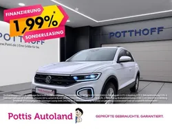 Weiss Gebraucht 2024 VW T-Roc Life SUV | 21.997 € (Guter Preis)