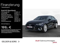 Schwarz Gebraucht 2025 Audi A3 Sportback Limousine | 31.980 € (Guter Preis)