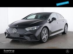 Schwarzlack obsidianschwarz (metallic) Gebraucht 2024 Mercedes EQE350 AMG Limousine | 51.935 € (Guter Preis)