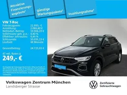 Schwarz Gebraucht 2022 VW T-Roc Life SUV | 21.993 € (Superpreis)