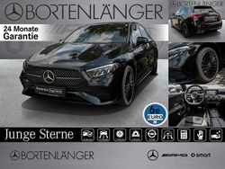 Schwarz Gebraucht 2024 Mercedes A250 Advanced Plus Limousine | 34.444 € (Fairer Preis)