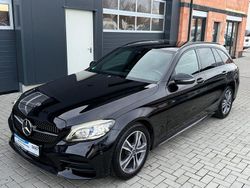 Schwarz Gebraucht 2018 Mercedes C200 AMG line Kombi | 22.999 € (Fairer Preis)