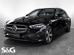 Metalliclack obsidianschwarz Gebraucht 2024 Mercedes C200 Avantgarde Kombi | 37.500 € (Fairer Preis)