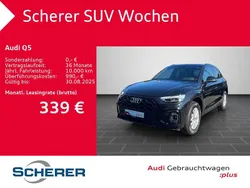 Mythosschwarz metallic (metallic) Gebraucht 2024 Audi Q5 Ambiente SUV | 48.900 € (Etwas zu teuer)