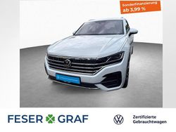 Oryxweiß perlmutteffekt Gebraucht 2022 VW Touareg R-line SUV | 52.900 € (Fairer Preis)