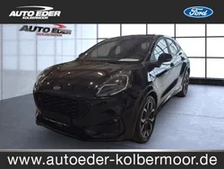 Obsidianschwarz (schwarz) Gebraucht 2021 Ford Puma ST-Line X SUV | 21.880 € (Fairer Preis)
